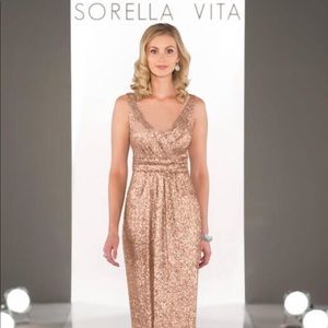 Sorella Vita #8686 Rose Gold Gown